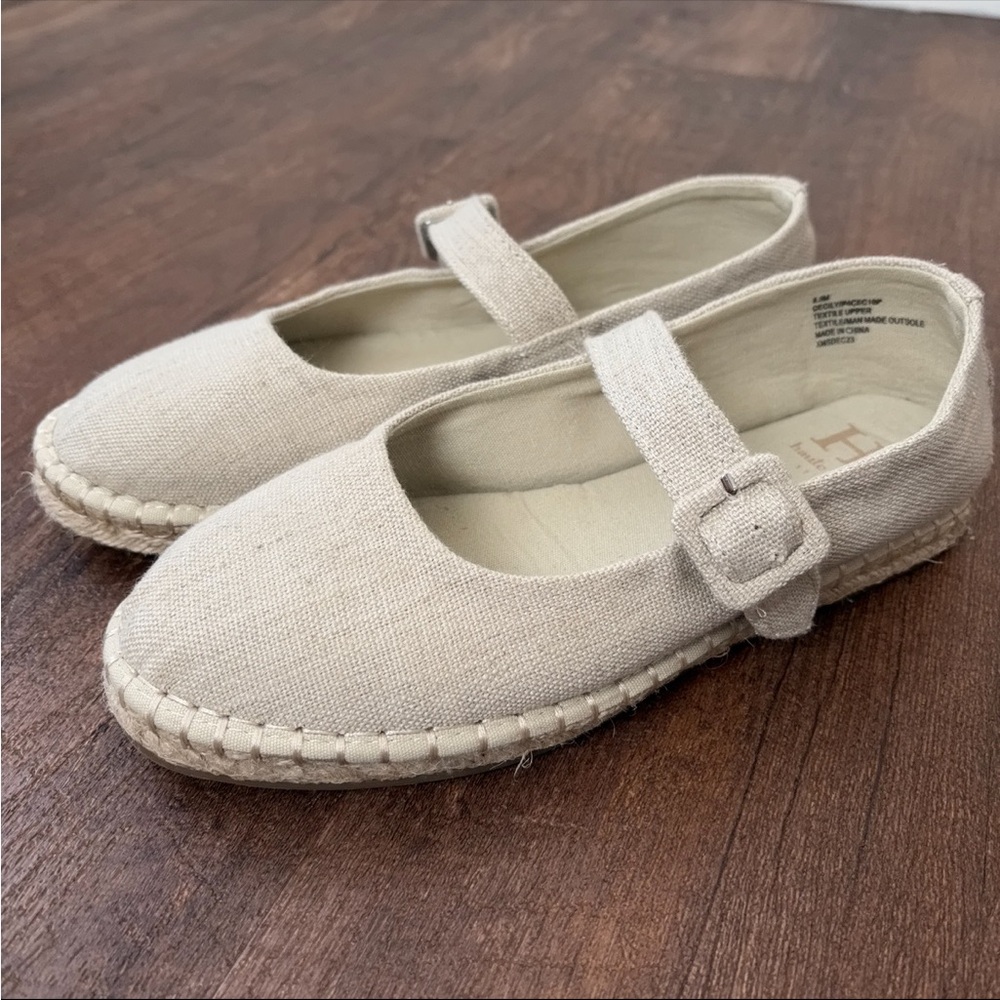 Haute Hippie Cecily Mary Jane Espadrille Flats
